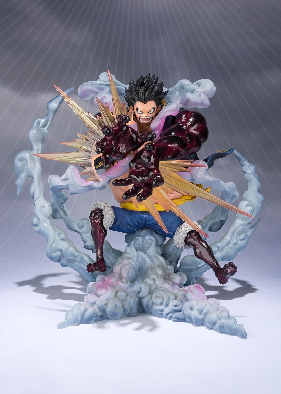 Tamashii One Piece Luffy Gear 4 Leo Bazooka Figuar