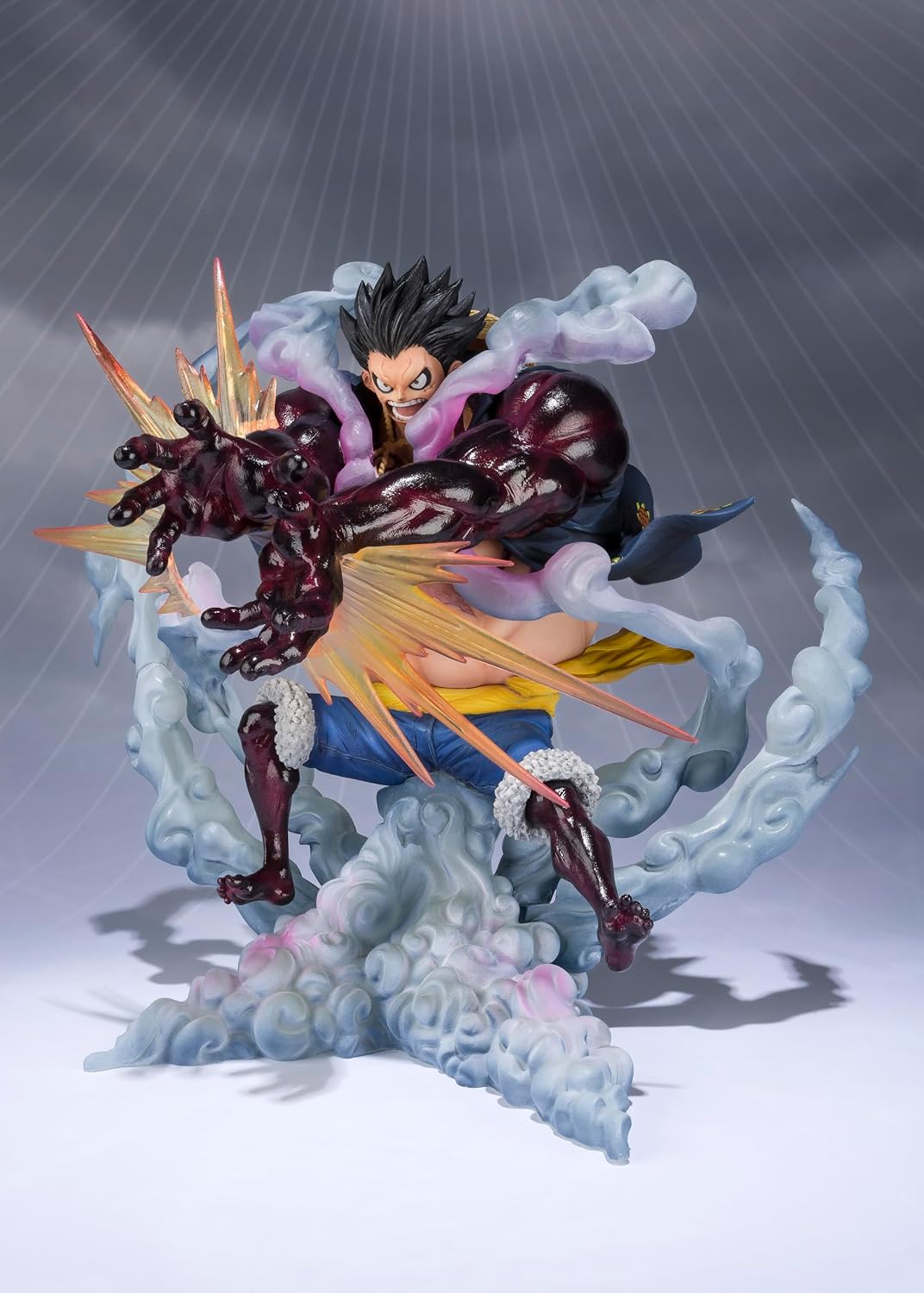 Tamashii One Piece Luffy Gear 4 Leo Bazooka Figuar