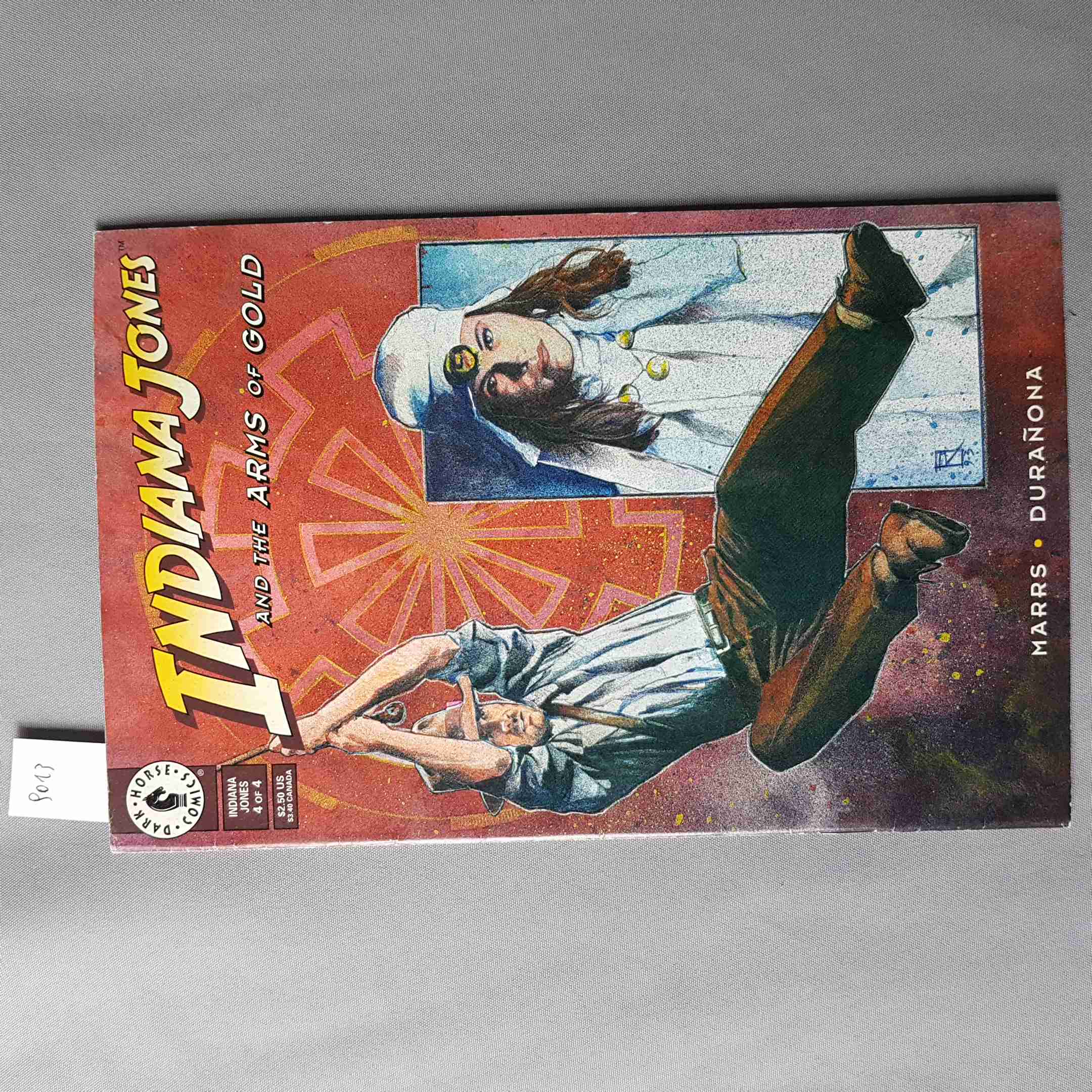 INDIANA JONES AND THE ARMS OF GOLD comics 4 DARK HORSE Marrs Duranona 1994