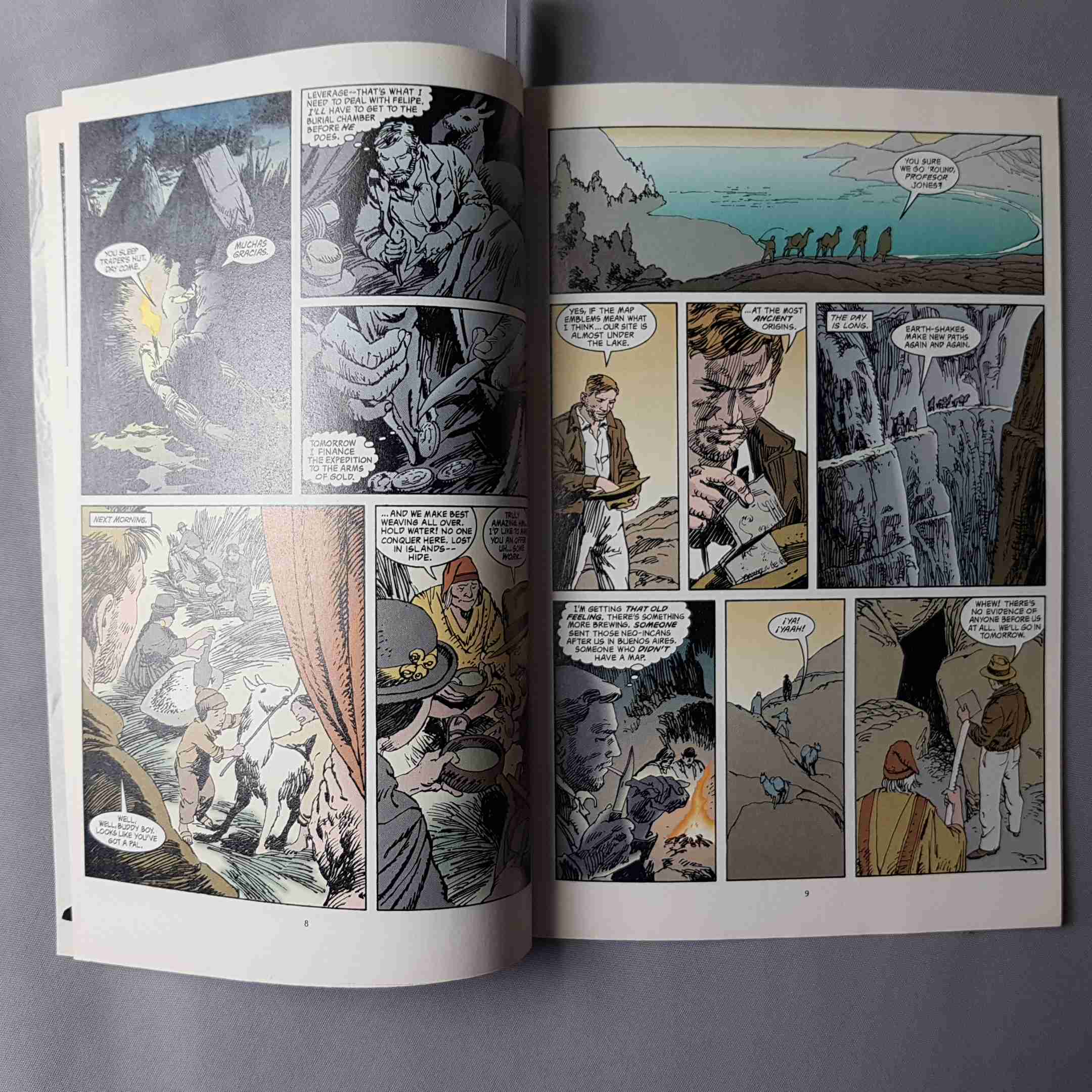 INDIANA JONES AND THE ARMS OF GOLD comics 4 DARK HORSE Marrs Duranona 1994