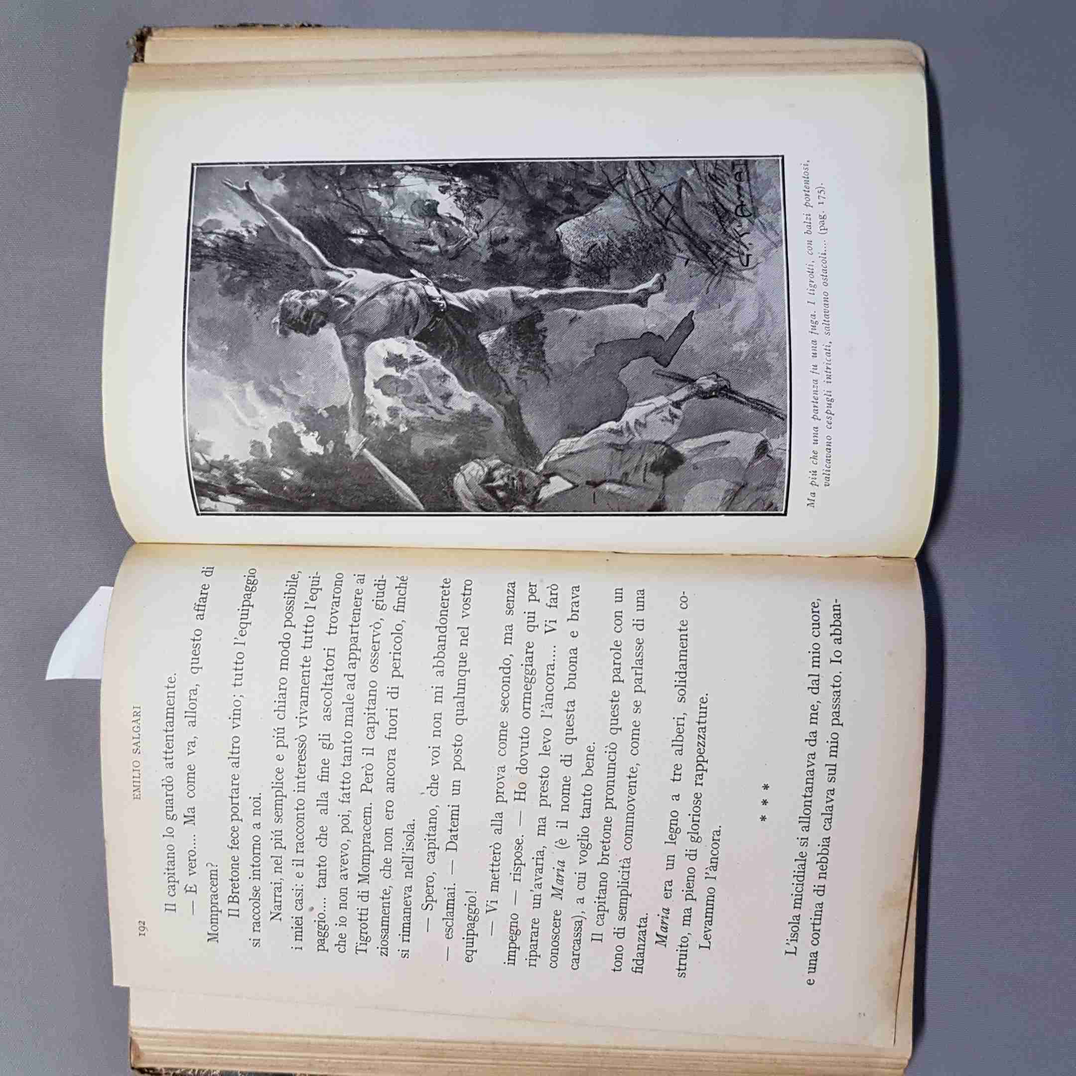 Emilio Salgari Mes Mémoires 1928 Mondadori Preface Yambo illustre Aimé