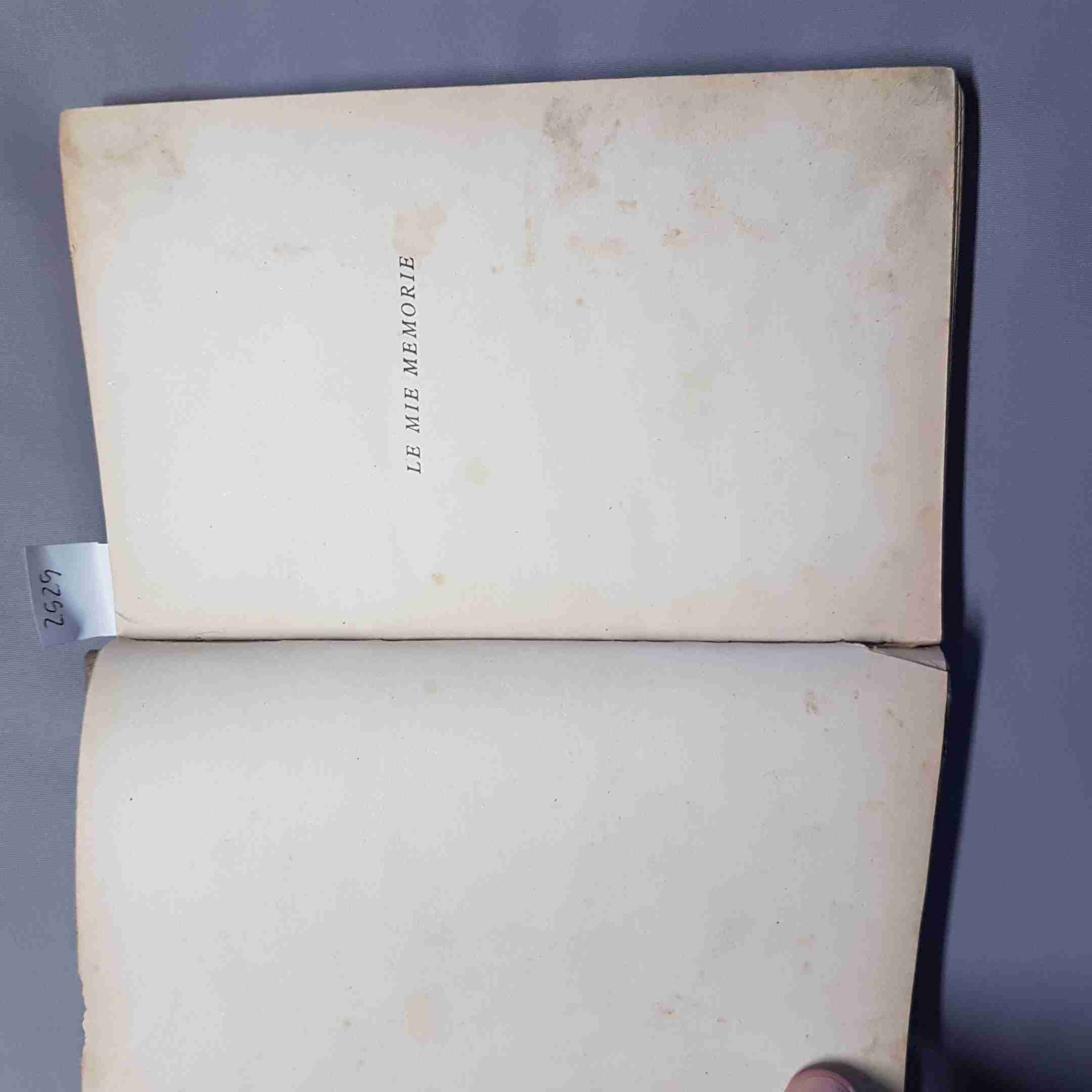 Emilio Salgari Mes Mémoires 1928 Mondadori Preface Yambo illustre Aimé