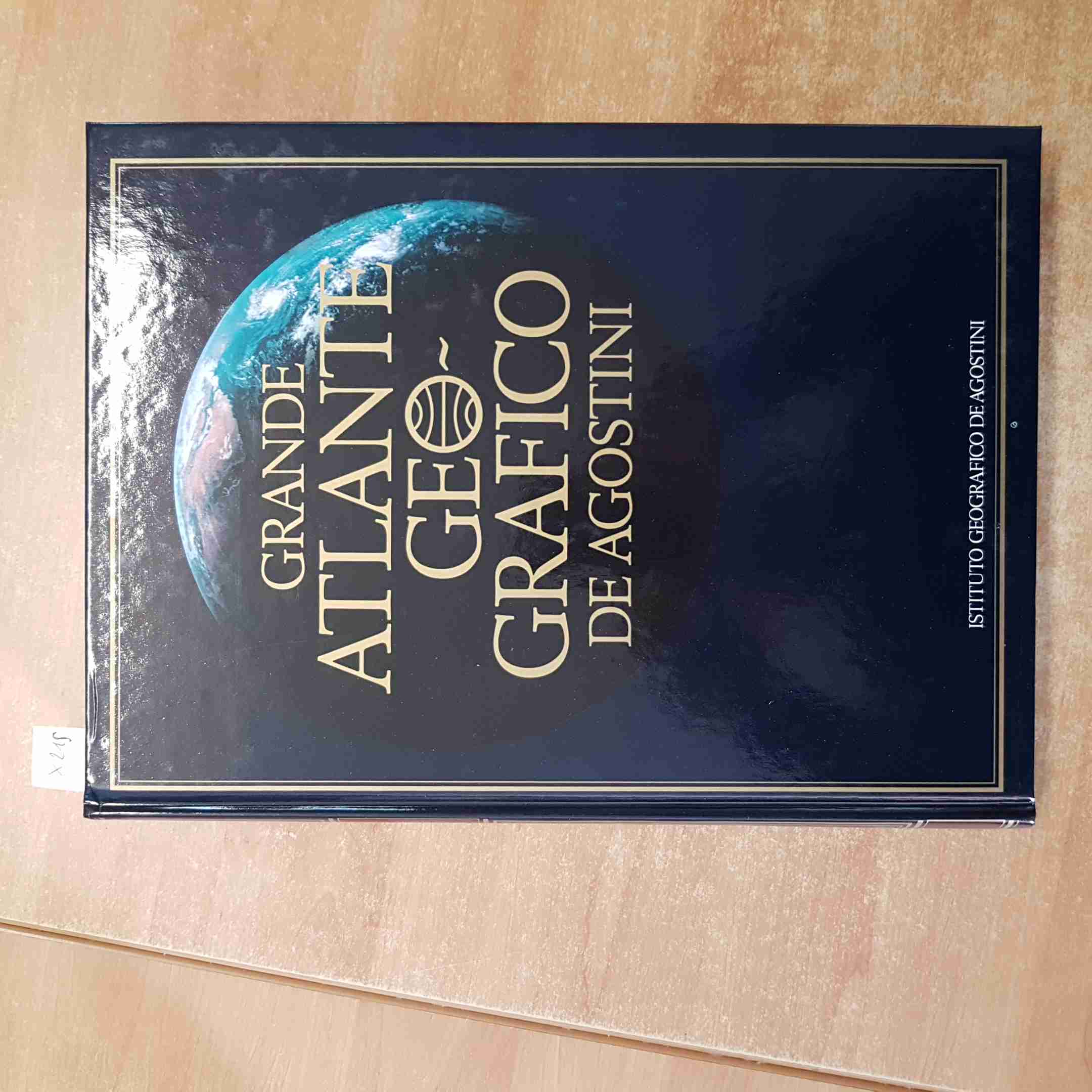 GRANDE ATLANTE GEOGRAFICO DE AGOSTINI 1992 EDIZIONE LUSSO