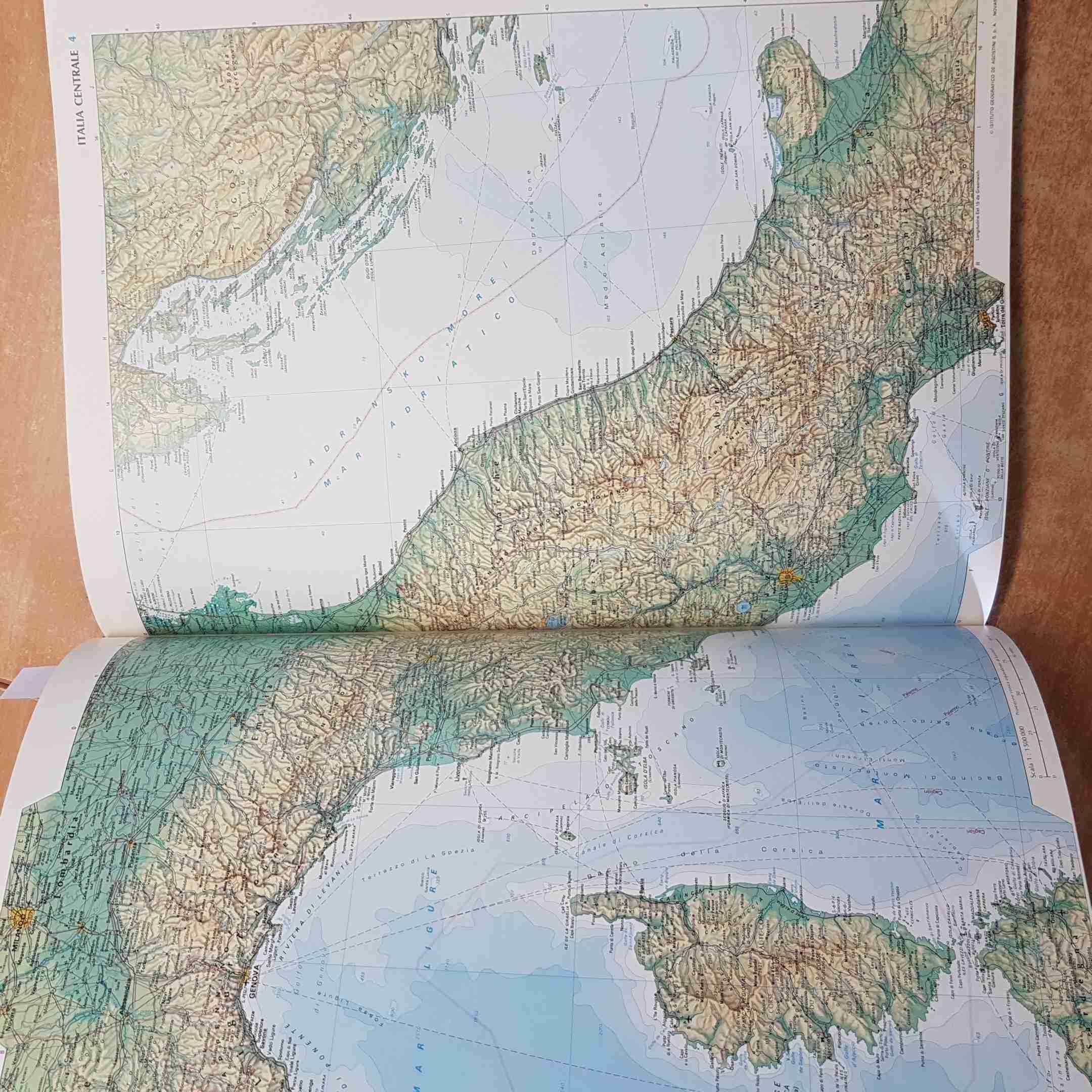 GRANDE ATLANTE GEOGRAFICO DE AGOSTINI  1992 EDIZIONE LUSSO