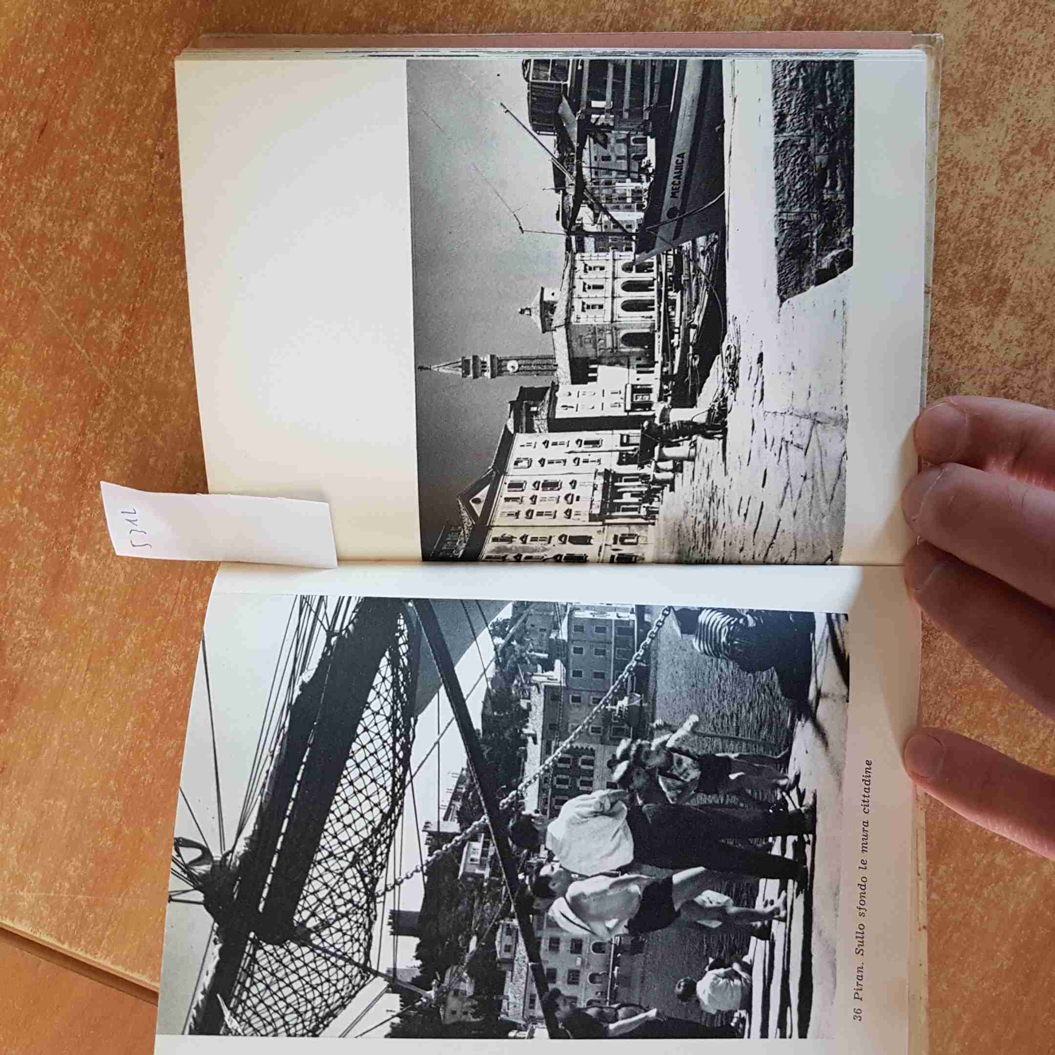 PIRAN PORTOROZ guida e pianta della citta\' JUGOSLAVIJA 1964 VELIMIR CIZEL