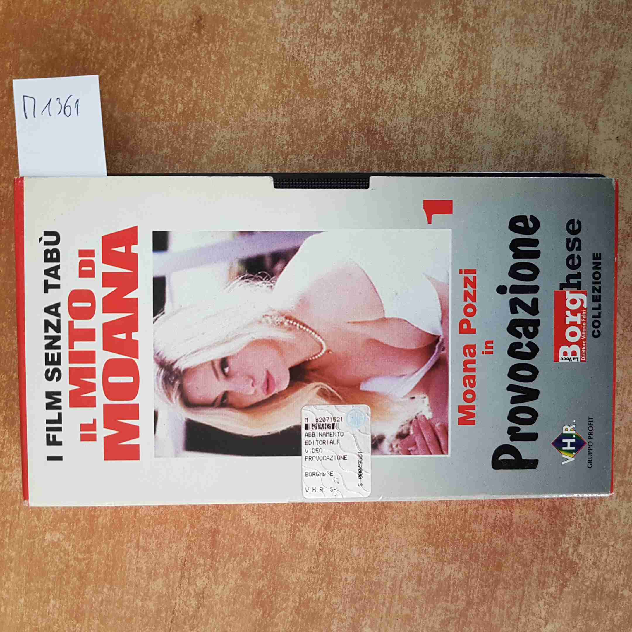 MOANA POZZI in Provocazione VHS VHR il mito di moana I FILM SENZA TABU  v.m.18 | eBay