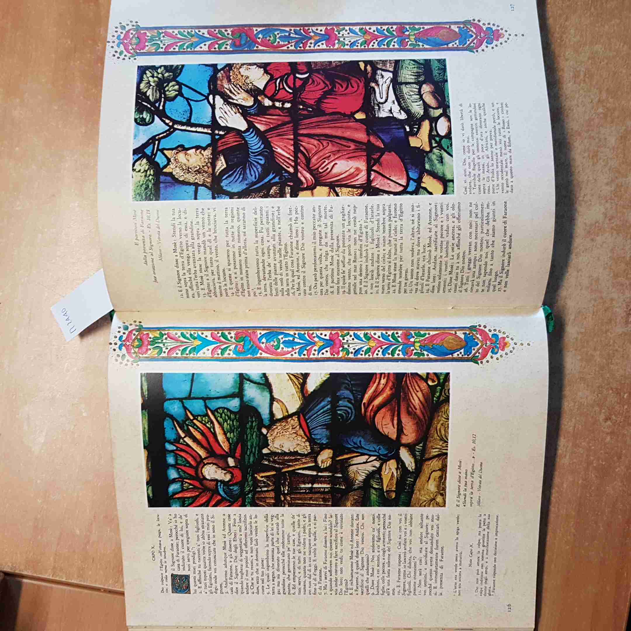 LA SACRA BIBBIA FABBRI 1964 VOLUME 1 ANTICO E NUOVO TESTAMENTO - IL PENTATEUCO