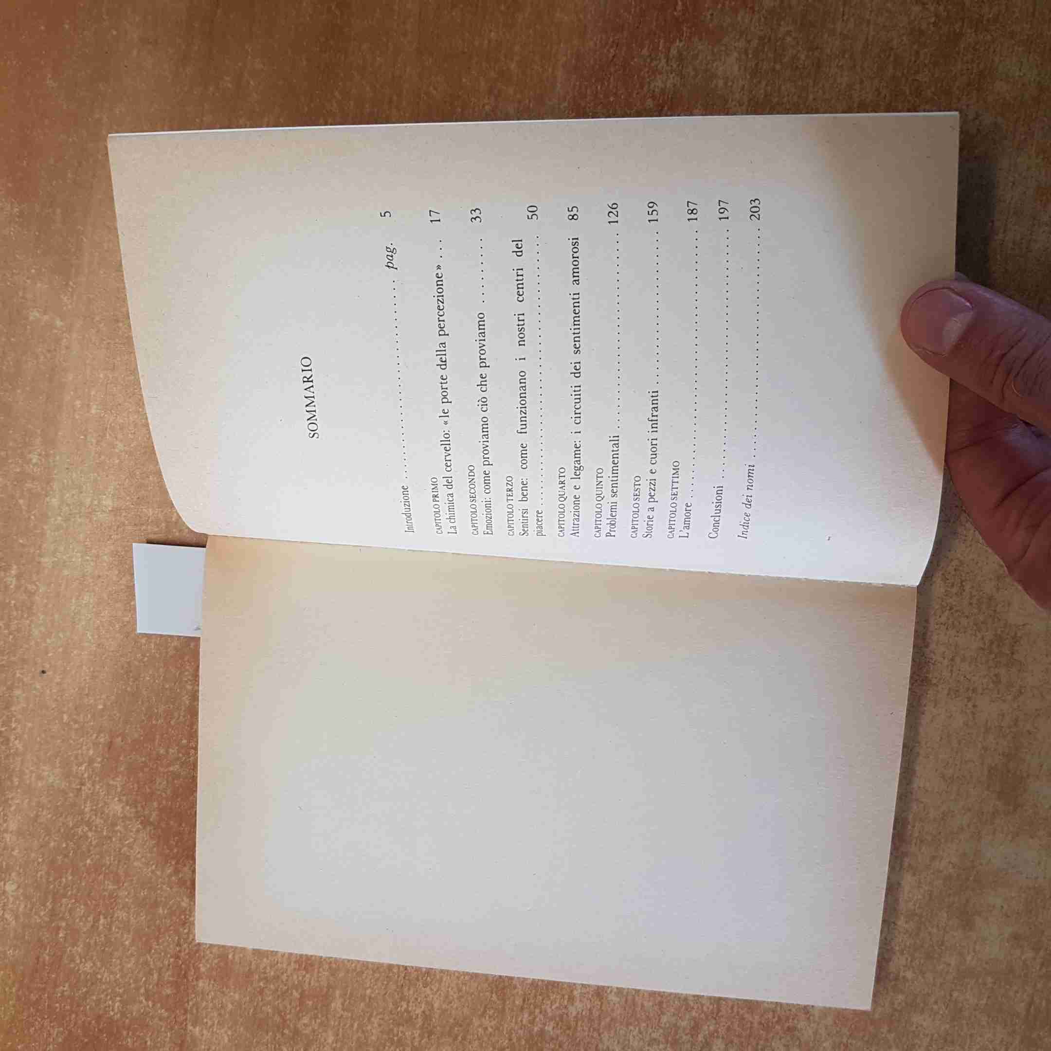 LA CHIMICA DELL\'AMORE LA DINAMICA DEI SENTIMENTI TRA IL CORPO E LA PSICHE 1983