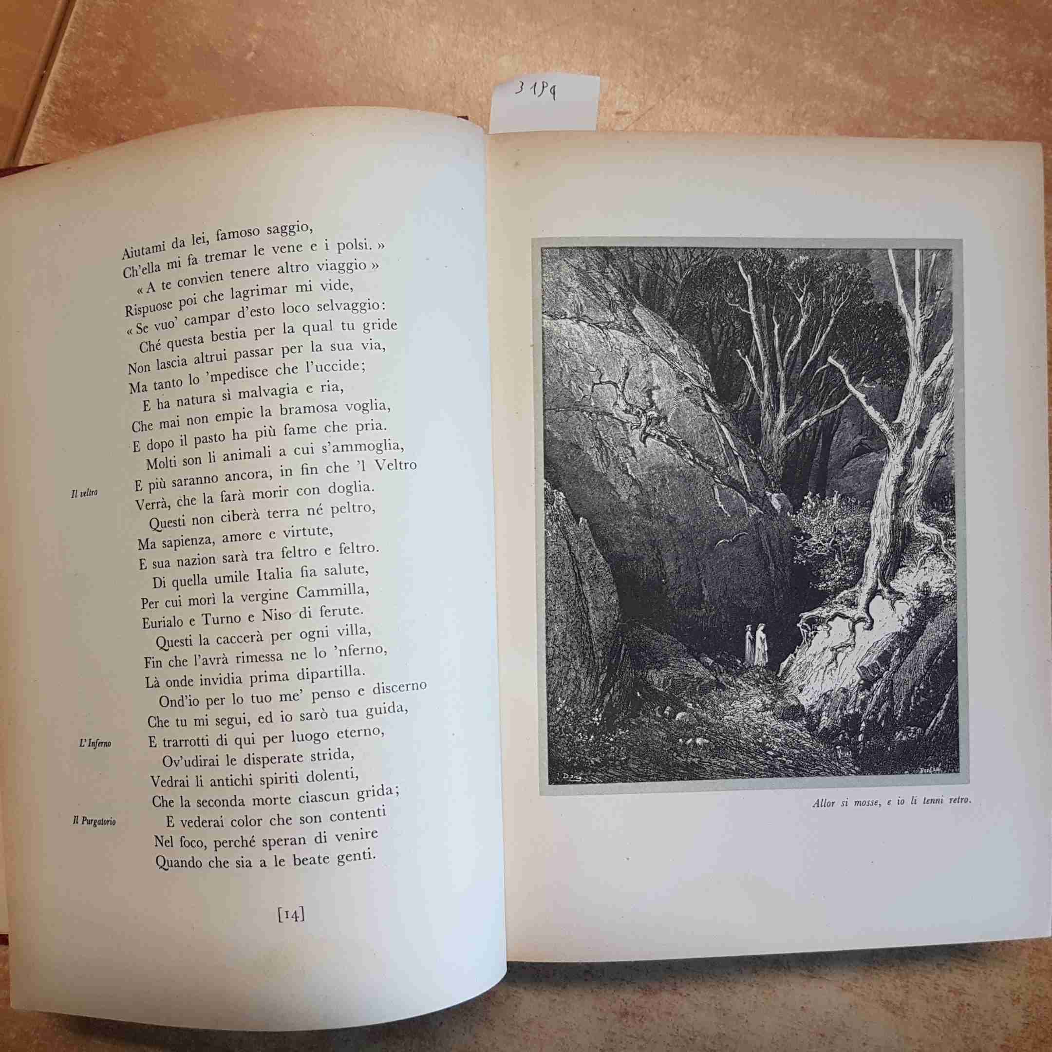 DANTE ALIGHIERI - THE DIVINE COMEDY - ILLUSTRATIONS DORE\' - MONDADORI - 1954