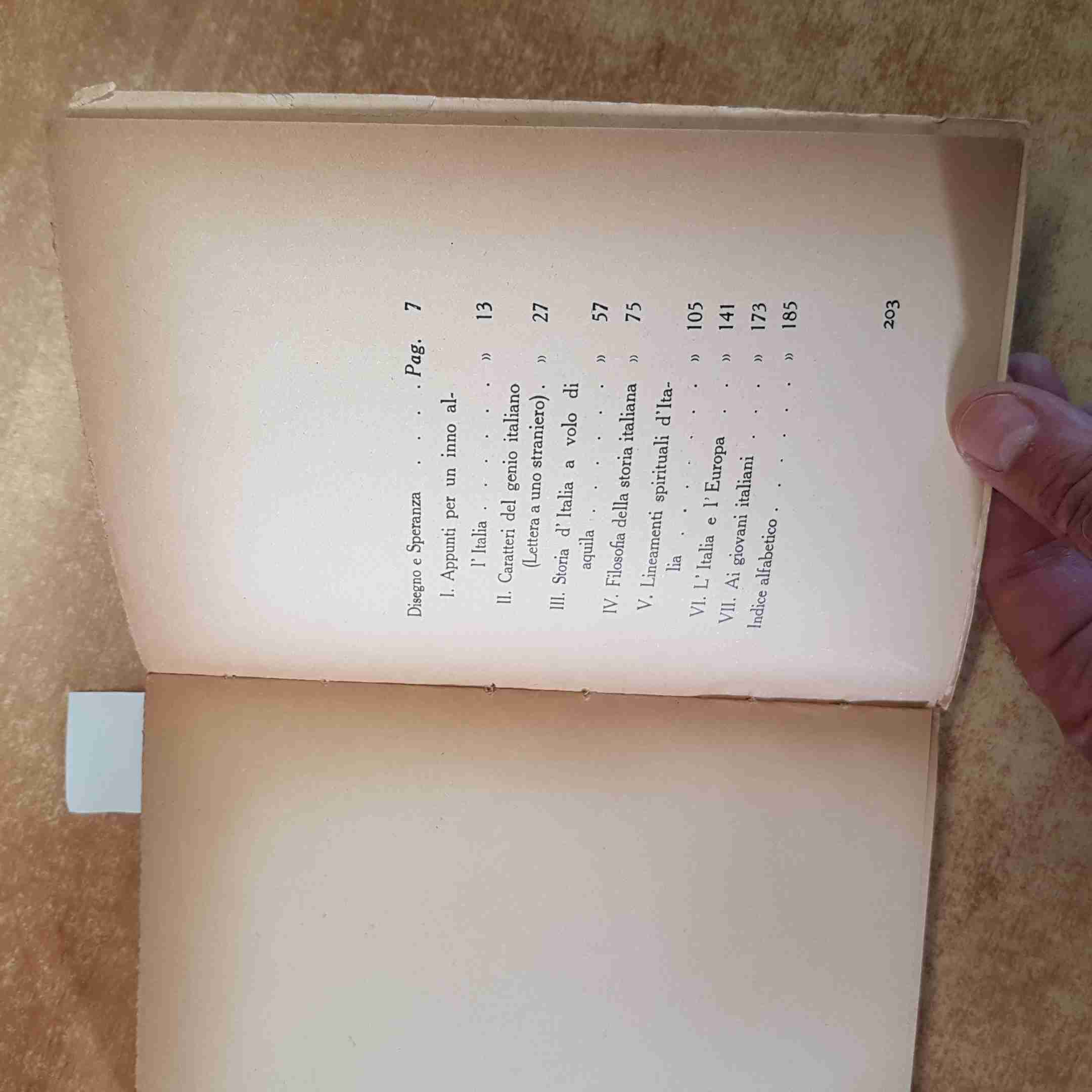 GIOVANNI PAPINI - ITALIA MIA 1ST EDITION - VALLECCHI 1939 FLORENCE ITALIAN HISTORY