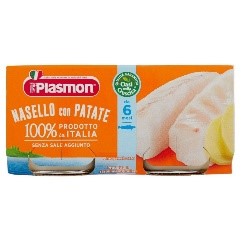 OMO NASELLO / PATATE 2 X 80 GR.