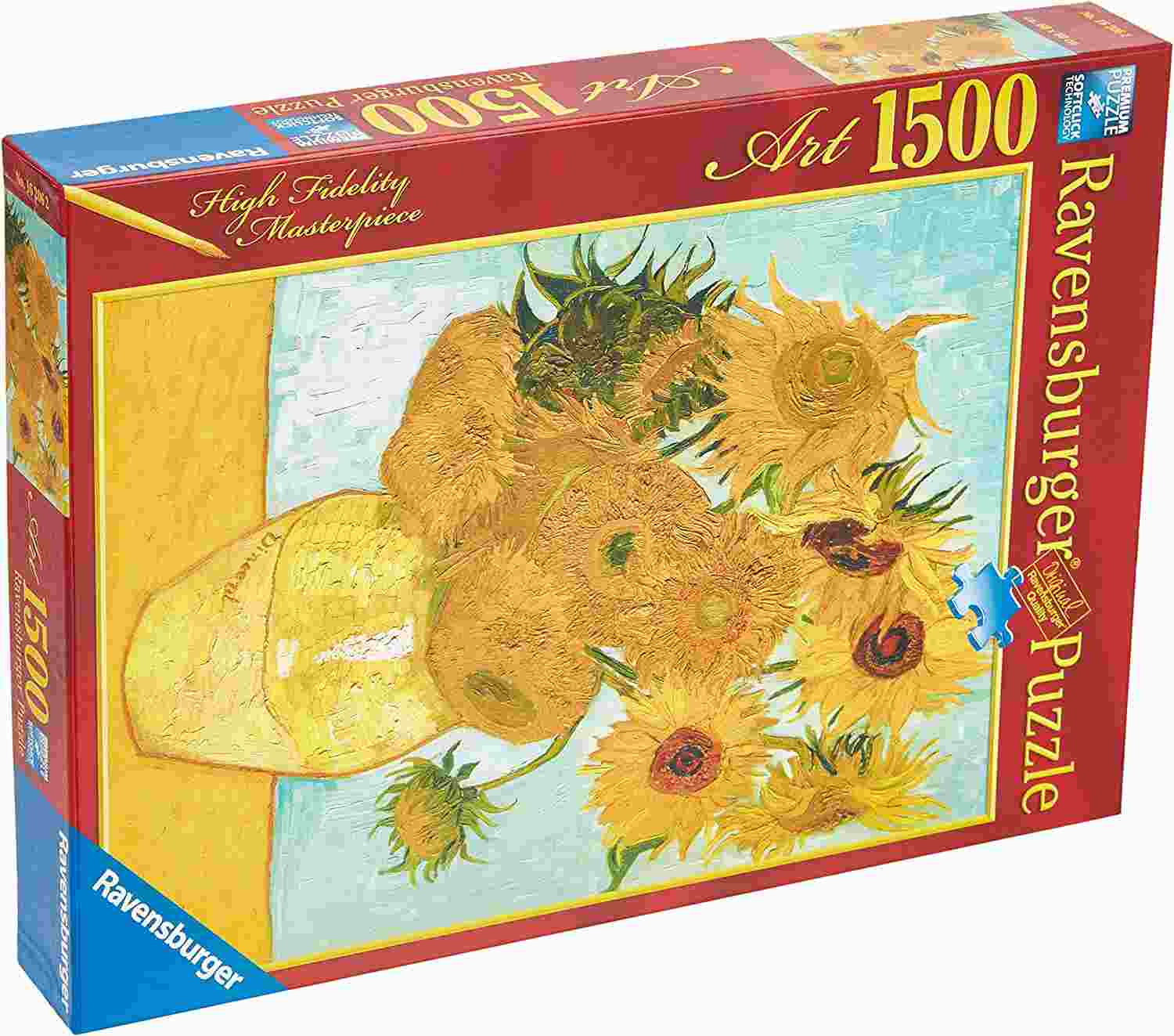 PUZZLE 1500 PZ - VAN GOGH: VASO CON GIRASOLI