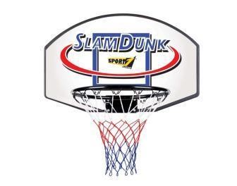 TABELLONE BASKET SLAM DUNK CM. 71X4