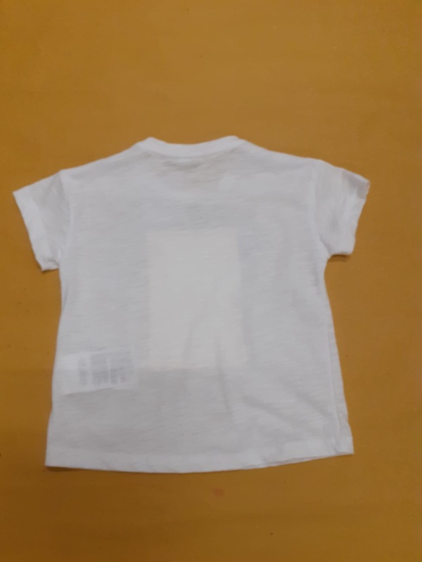 T-SHIRT JERSEY SLUB C/ST. OFF WHITE TG 18M