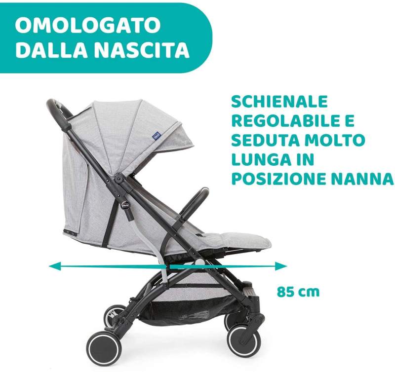 PASSEGGINO TROLLEYME LIGHT GREY