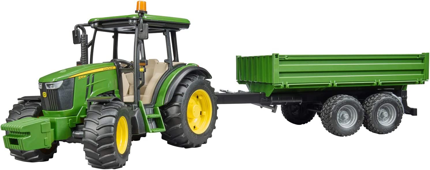  JOHN DEERE 5115M CON RIMORCHIO - 2108