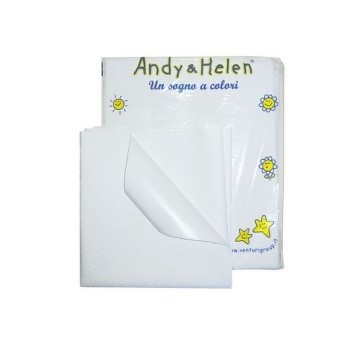 INCERATO CULLA CON ANGOLI ELASTICIZZATI IN TESSUTO DI COTONE MISURA 50x100 cm -