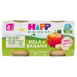 OMO MELA E BANANA 100% 2X80G