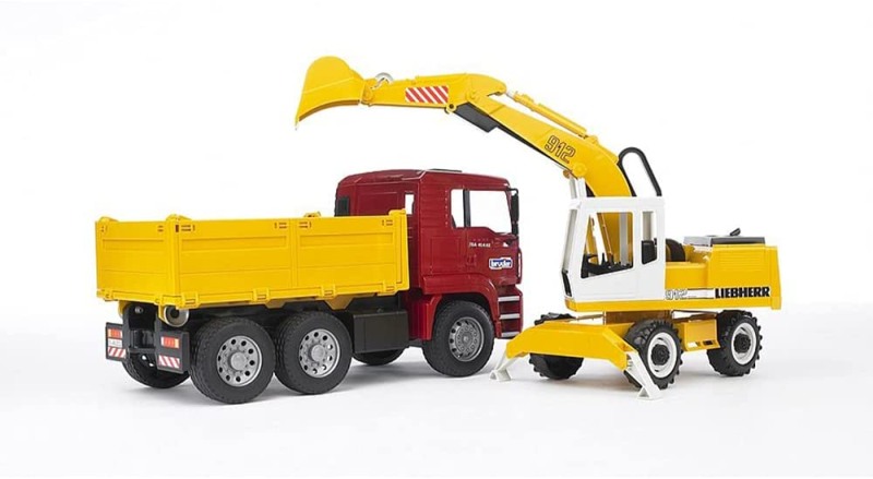  MAN TGA CAMION CON SCAVATRICE LIEBHERR   - 2751