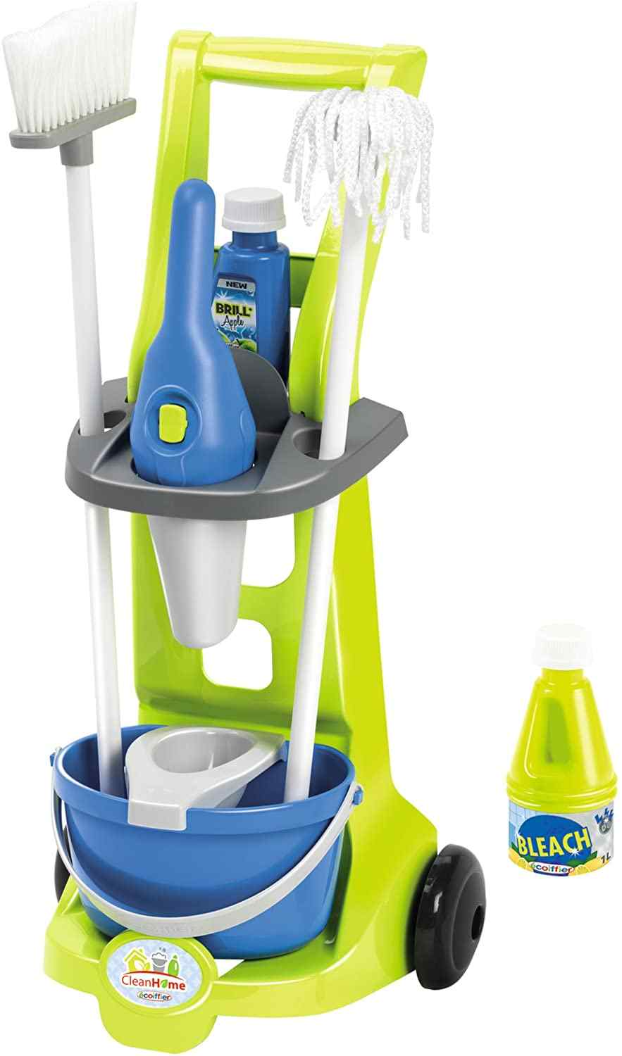 CLEAN HOME TROLLEY DELLE PULIZIE 8 PZ