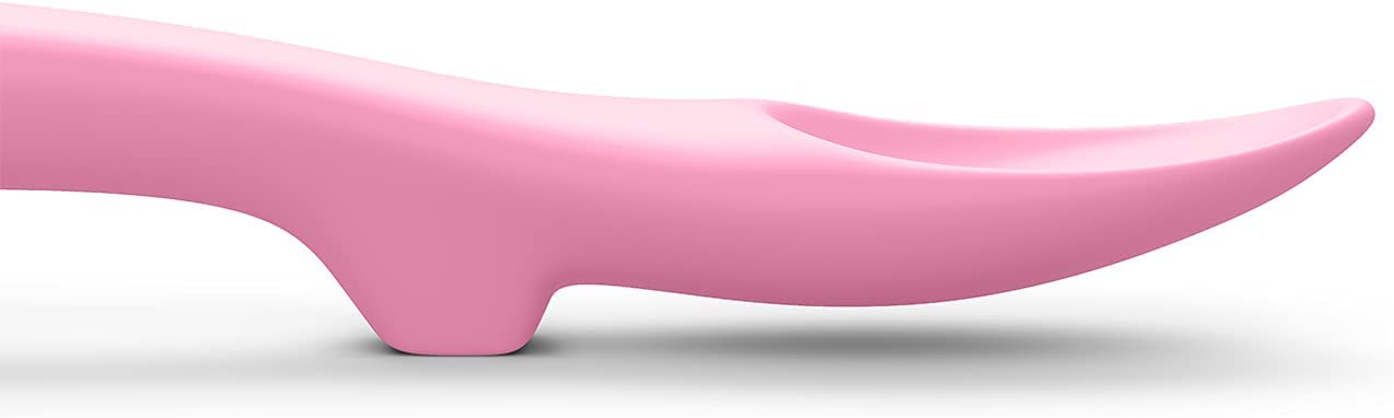 CUCCHIAIO WHALE SILICONE ROSA