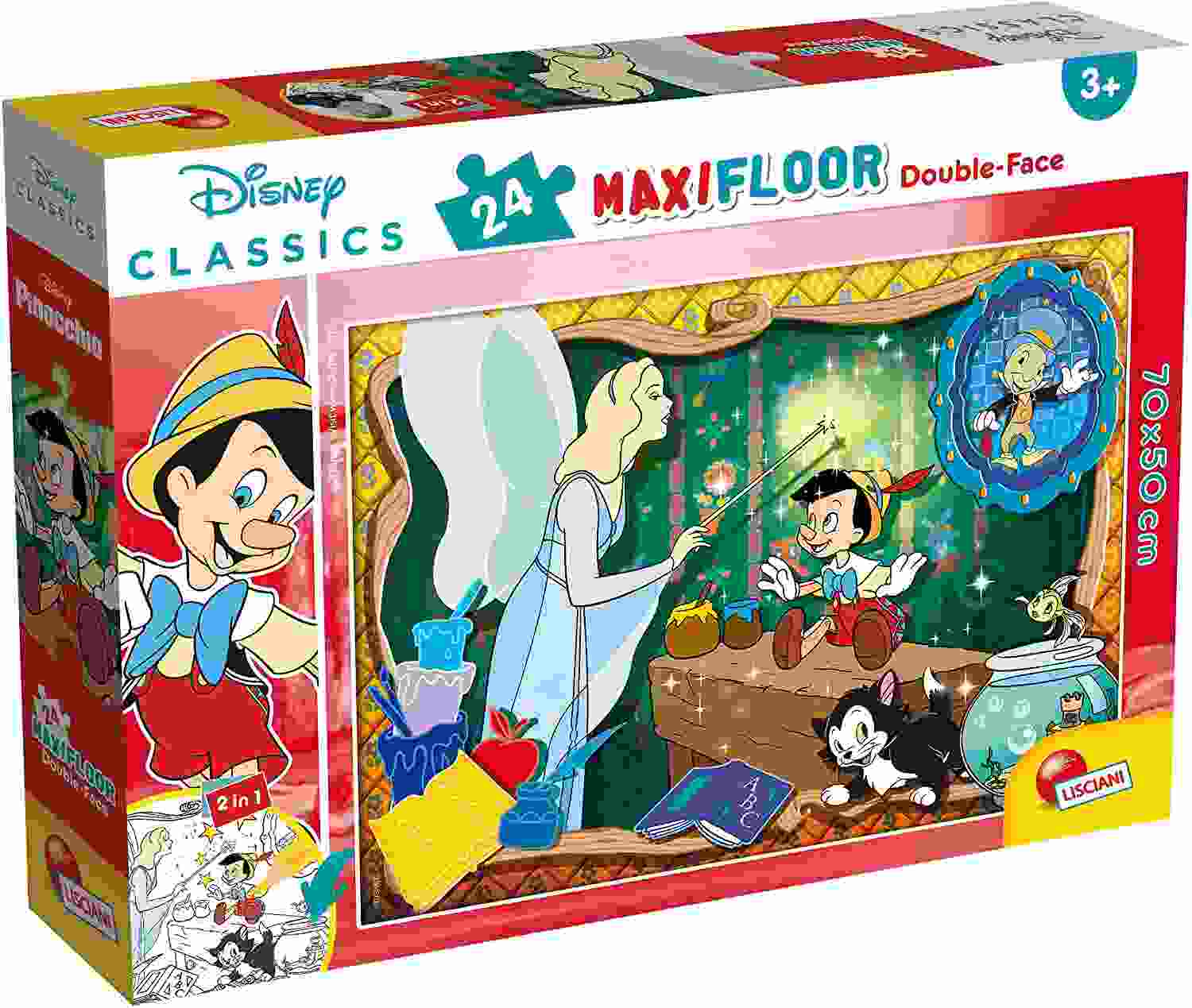 DISNEY PUZZLE DF MAXI FLOOR 24 DISNEY CLASSIC