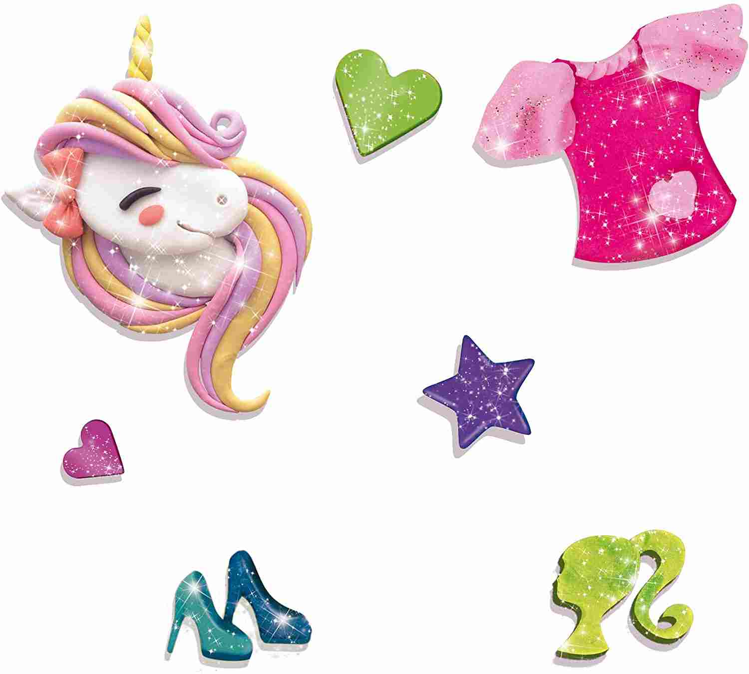 BARBIE DOUGH CUORE DI BARBIE GLITTER