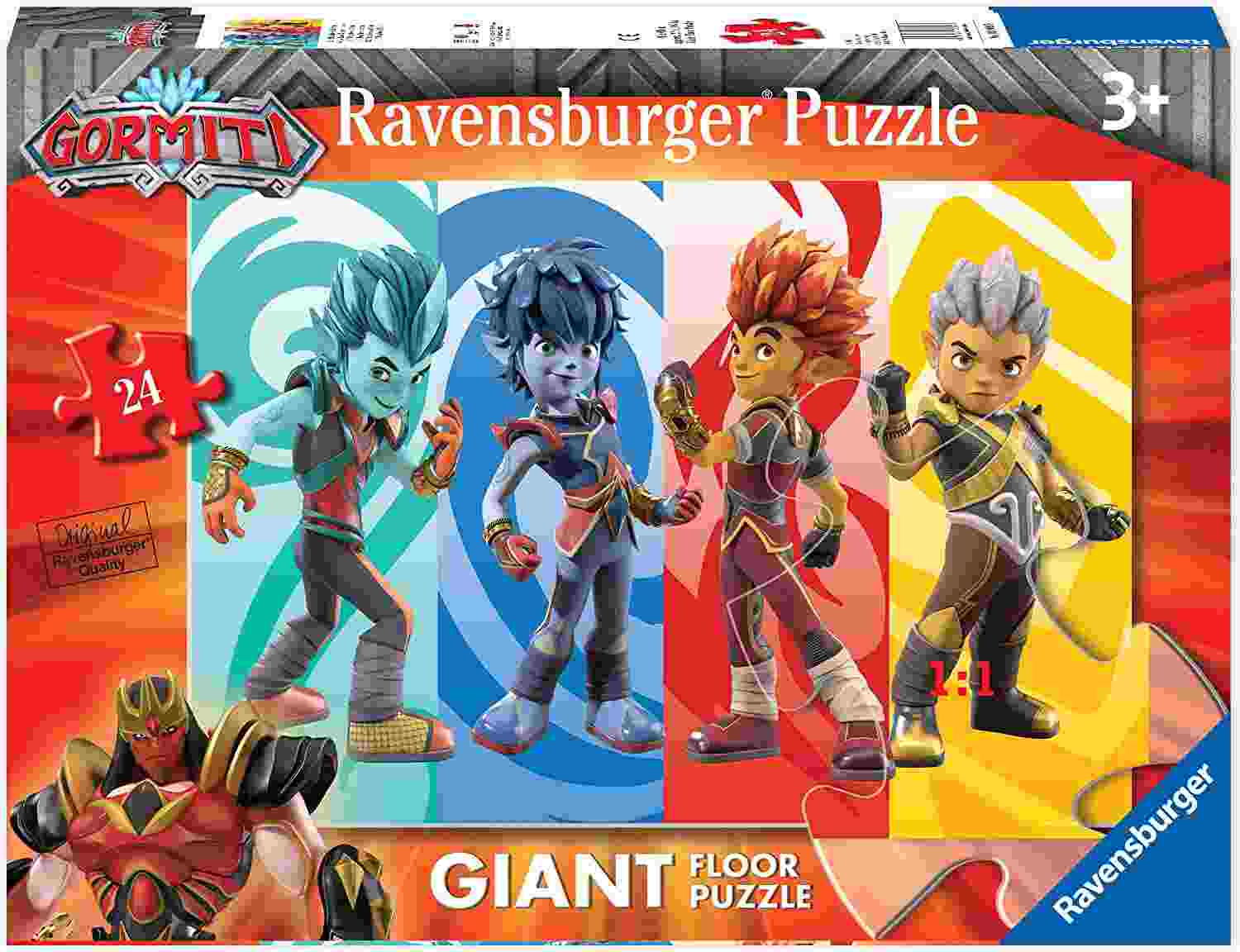 PUZZLE 24 PZ. GIANT - GORMITI A - 03009 5