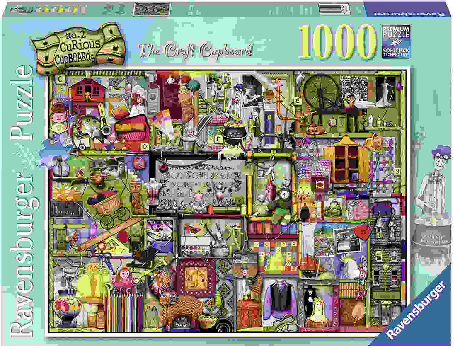 PUZZLE 1000 PZ FANTASY - THE CRAFT CUPBOARD - 19412 4