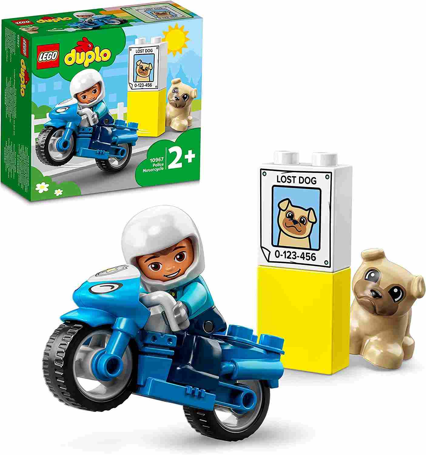 LEGO DUPLO TOWN - MOTOCICLETTA DELLA POLIZIA - 10967