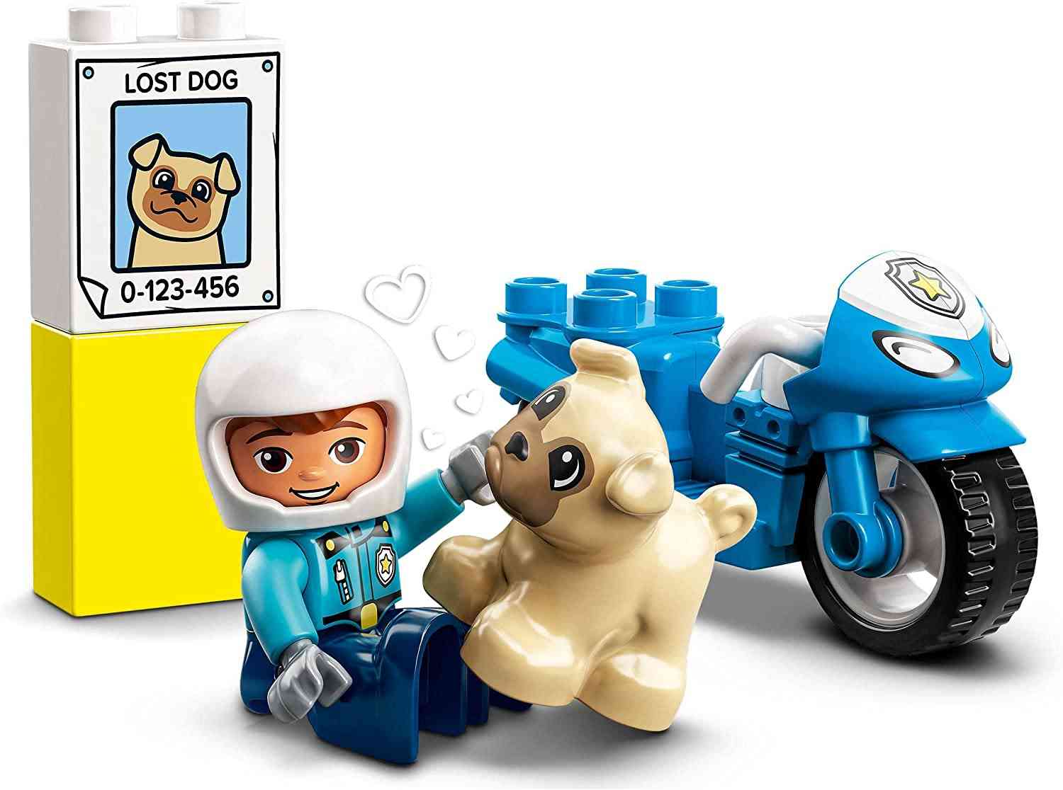 LEGO DUPLO TOWN - MOTOCICLETTA DELLA POLIZIA - 10967