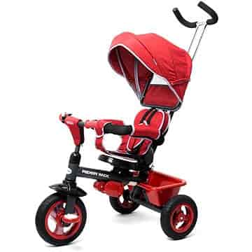 TRICYCLE STANLEY RED 360 PIEGHEVOLE