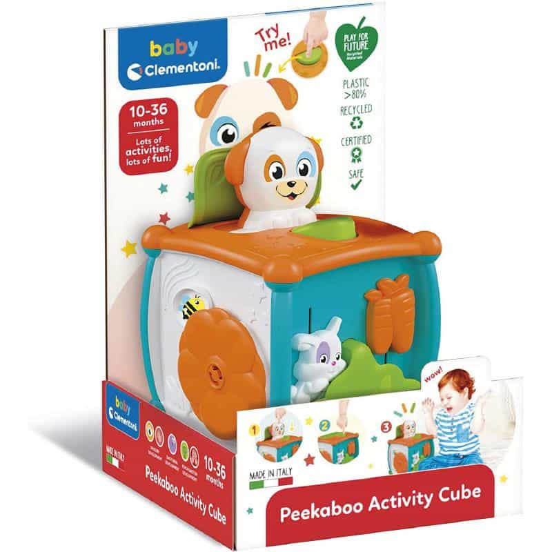 PEEK-A-BOOK ACTIVITY CUBE