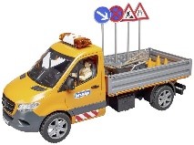  MB SPRINTER LAVORI STRADALI CON PERSONAGGIO E ACCESSORI - 2677