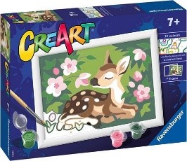 CREART SERIE E CLASSIC - CERBIATTO FRA I FIORI