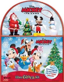 NATALE MICKEY&FRIENDS LIBRO GIOCAKIT