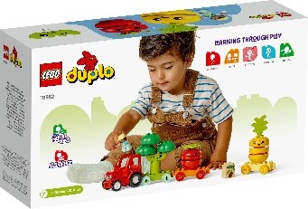 DUPLO MY FIRST - IL TRATTORE DIFRUTTA E VERDURA - 10982