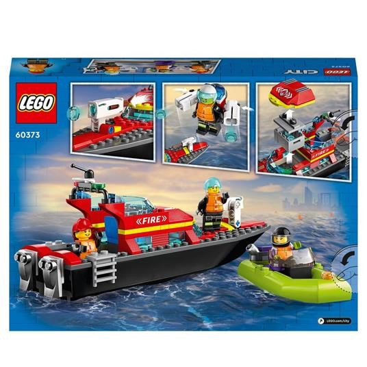 LEGO CITY FIRE - BARCA DI SOCCORSO ANTINCENDIO - 60373