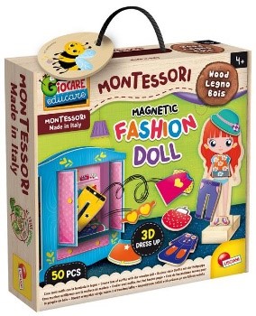 MONTESSORI BABY LEGNO FASHION DOLL