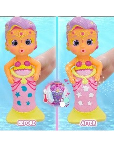 BLOOPIES MERMAIDS W3 MAGIC TAIL  ASST - 5 DOLLS