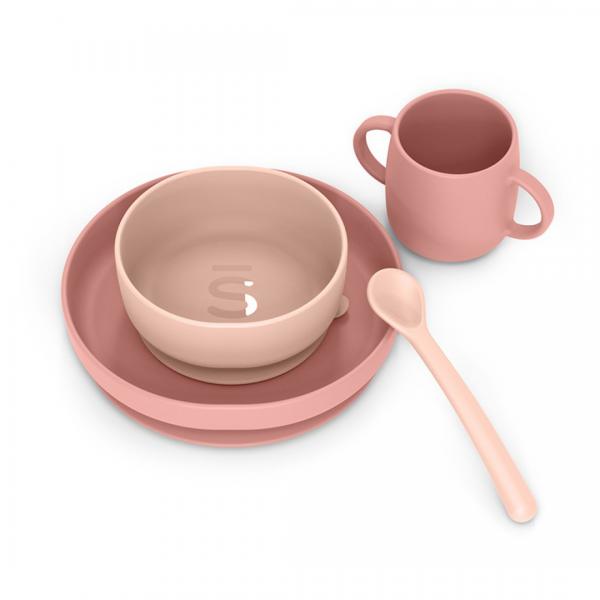 COLOR ESSENCE SET SVEZZAMENTO SILICONE ROSA