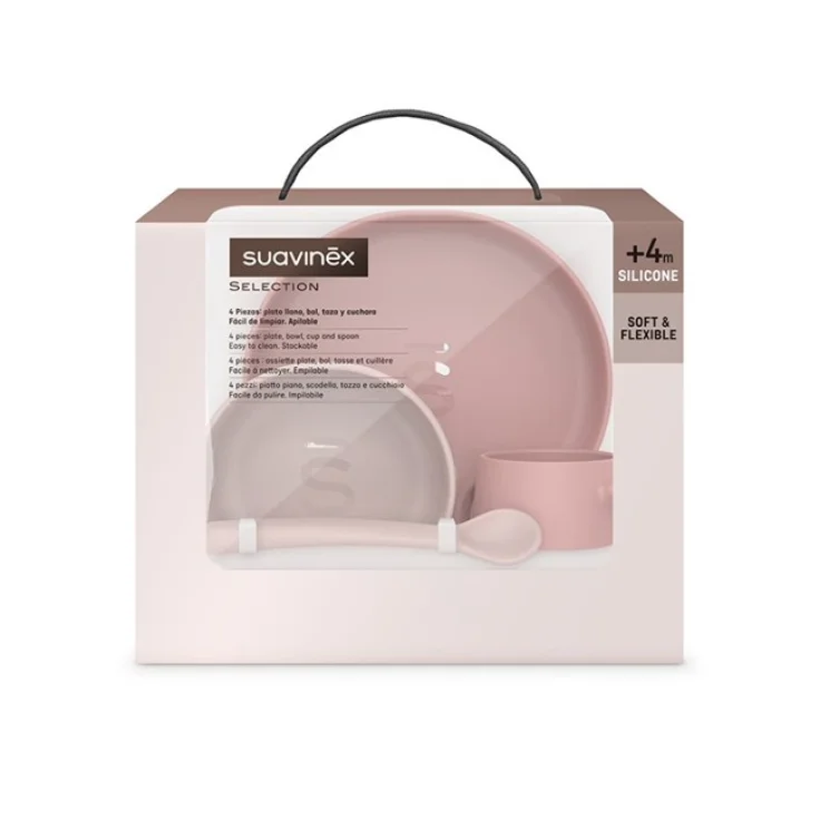 COLOR ESSENCE SET SVEZZAMENTO SILICONE ROSA