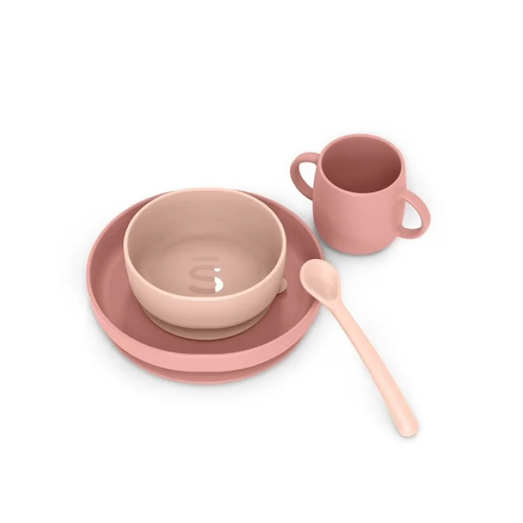 COLOR ESSENCE SET SVEZZAMENTO SILICONE ROSA