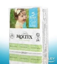 PANNOLINO MOLTEX JUNIOR TAGLIA 5 - KG 11-16