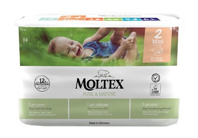 PANNOLINO MOLTEX JUNIOR TAGLIA 2 - KG 3-6