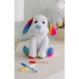 Colora il tuo pelouche Cagnolino