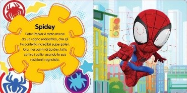 SPIDEY E I SUOI AMICI LIBRO MAXI PUZZLE