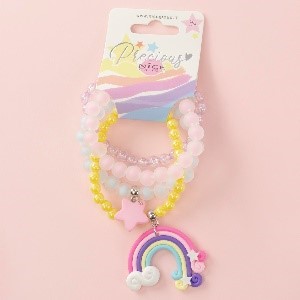 HAPPY RAINBOW BRACCIALE 4 PZ.