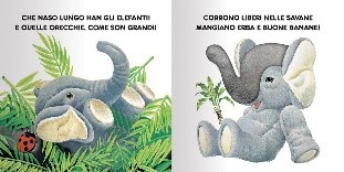 DAMI EDITORE - TOCCA E SENTI - GLI ANIMALI SELVAGGI