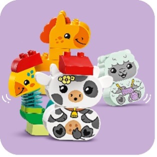 LEGO DUPLO MY FIRST - IL TRENO DEGLI ANIMALI - 10412